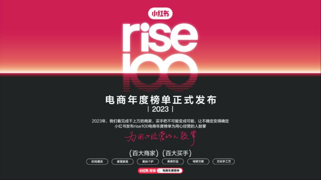 小紅書電商“rise100”榜單發(fā)布,數(shù)據(jù)導(dǎo)向設(shè)計方案_高級版68.32.47